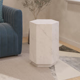 Giulia Italian Carrara Side Table