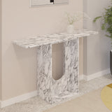 Arabescato Console Table