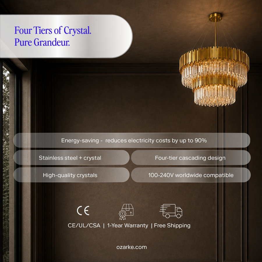 Glamster Crystal Chandelier