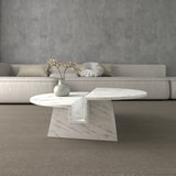 Table basse italienne Carrara Girare 