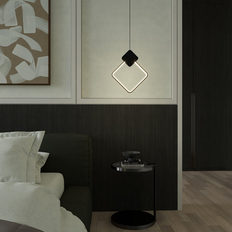 Minimalist Ozarké élégante LED Pendant