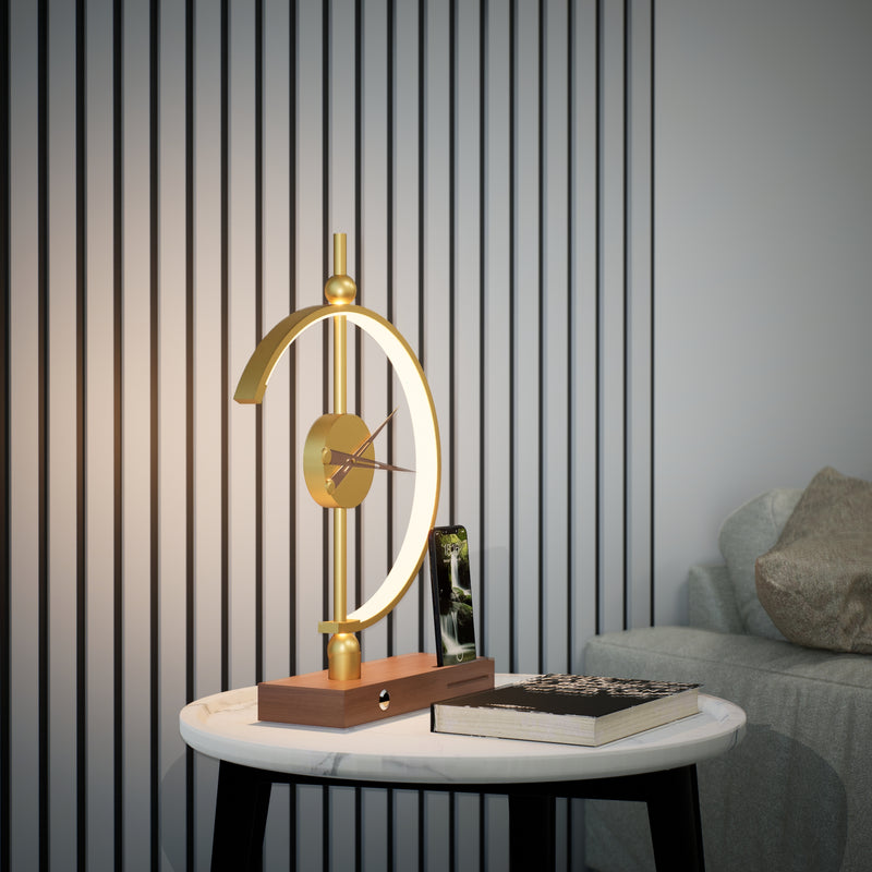 Minuit Clock Lamp