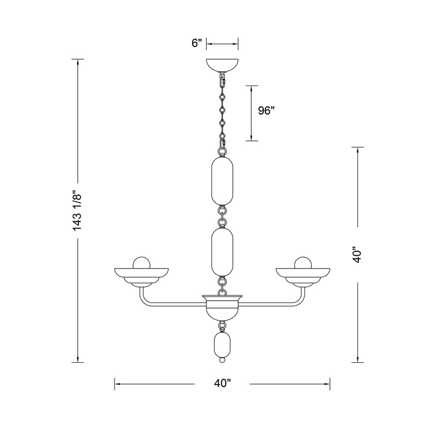 Verde Chandelier