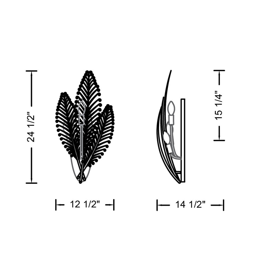 Fern Wall Sconce