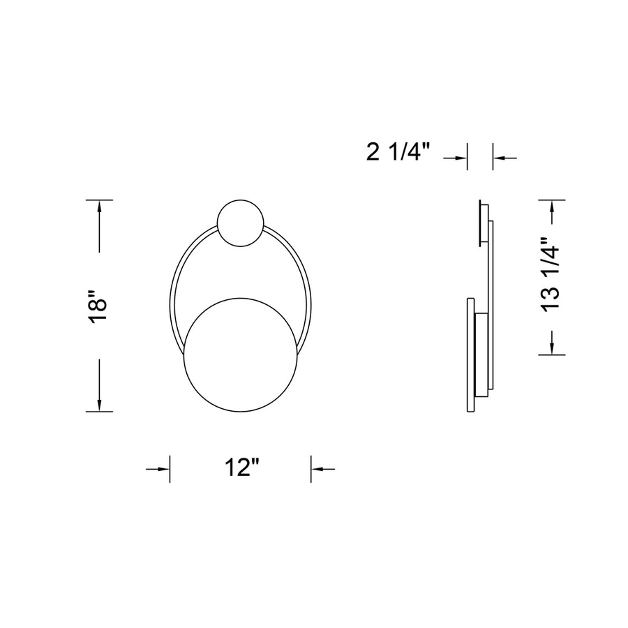 Spilla Wall Sconce
