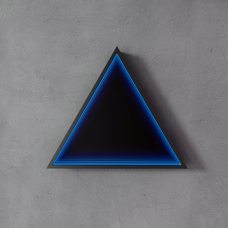 3D Triangle Mirror Light