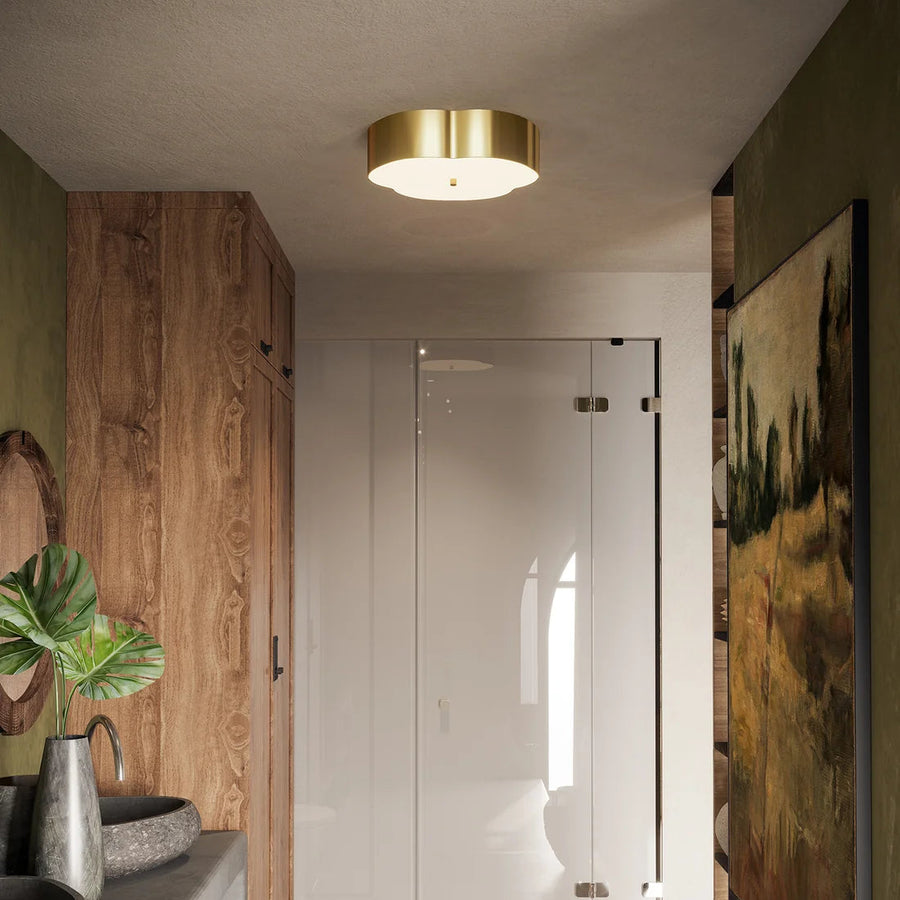 Adella 14-in Flush Mount