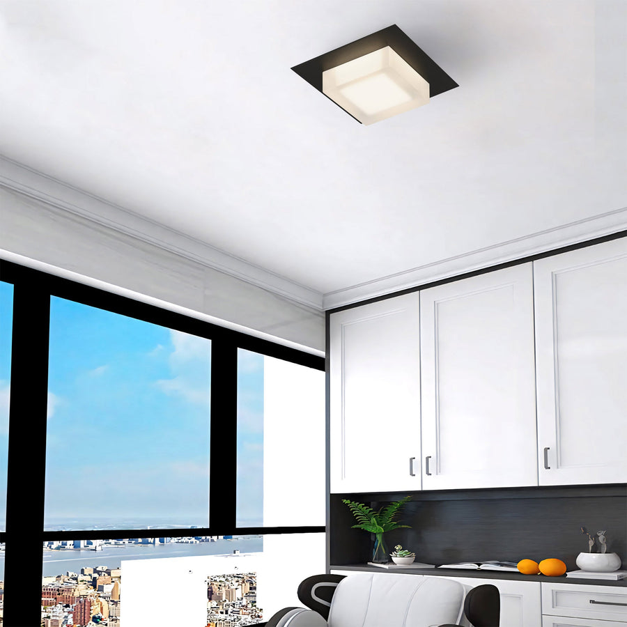 Foursquare Flush Mount
