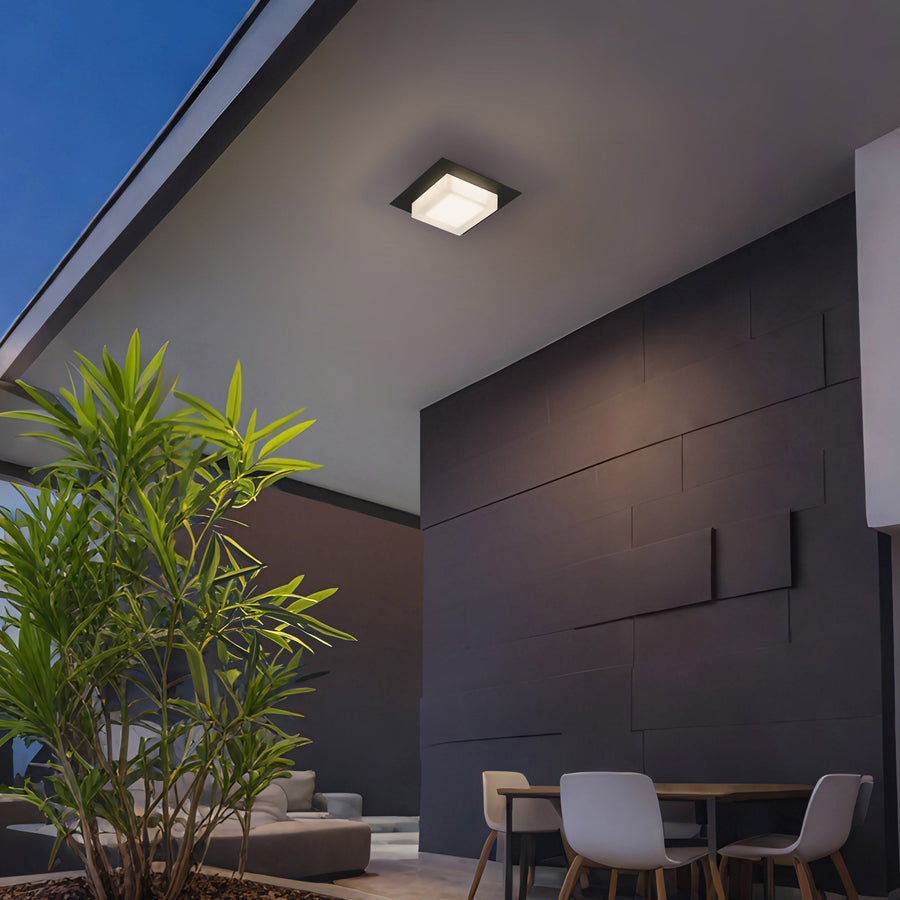 Foursquare Flush Mount