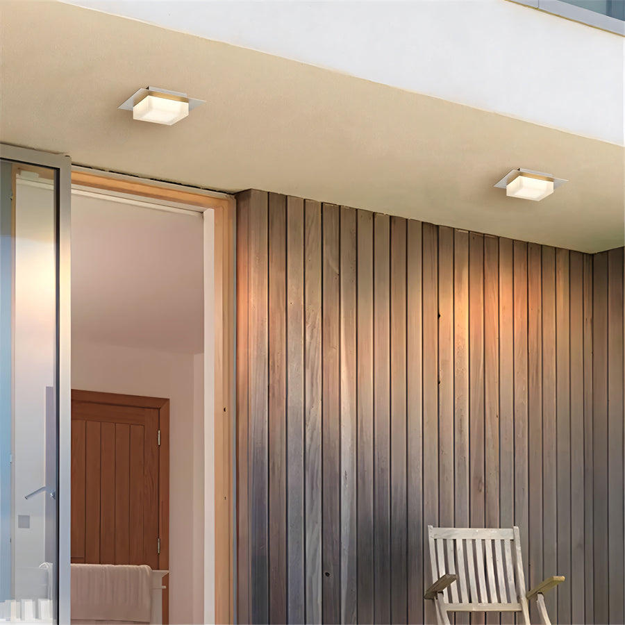 Foursquare Flush Mount