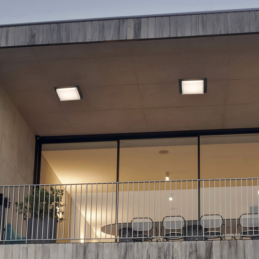 Foursquare Flush Mount