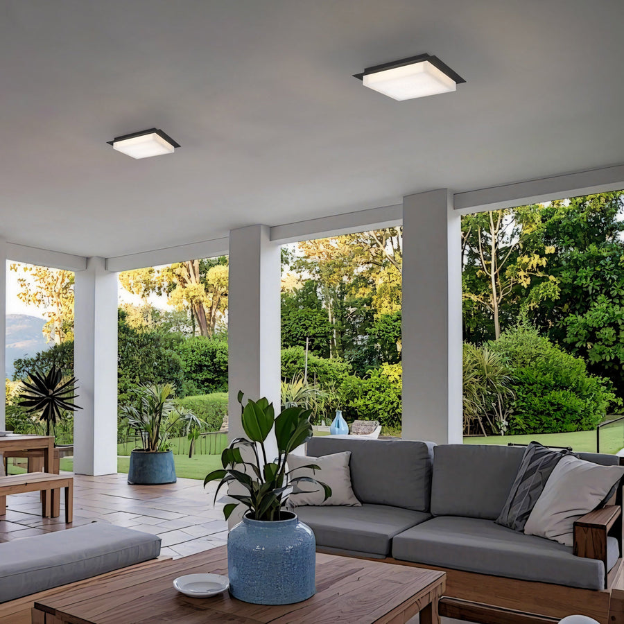Foursquare Flush Mount