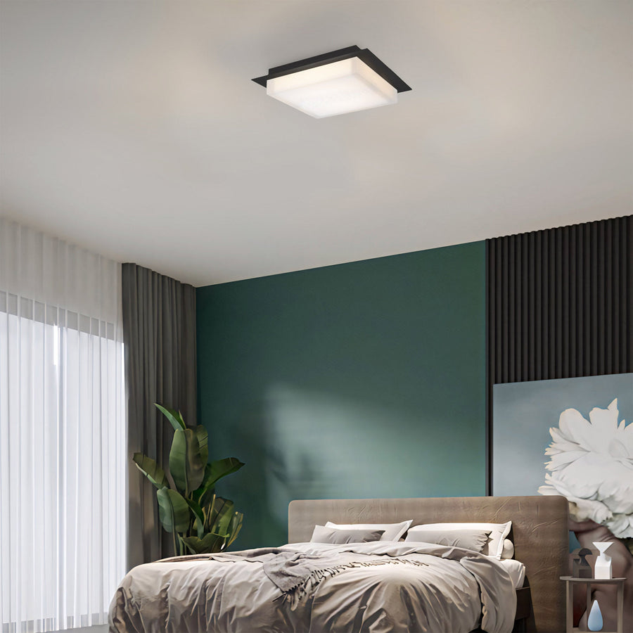 Foursquare Flush Mount