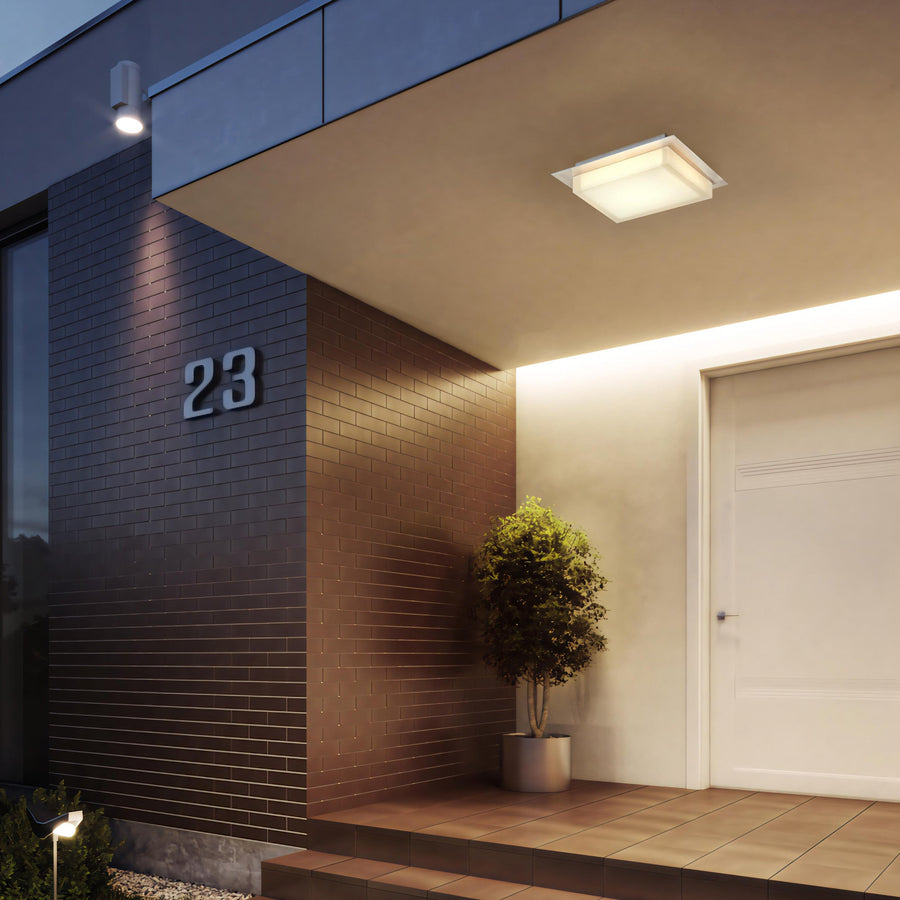 Foursquare Flush Mount