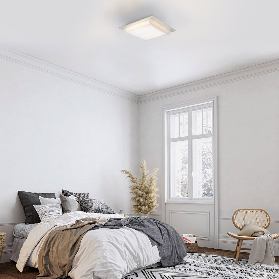 Foursquare Flush Mount