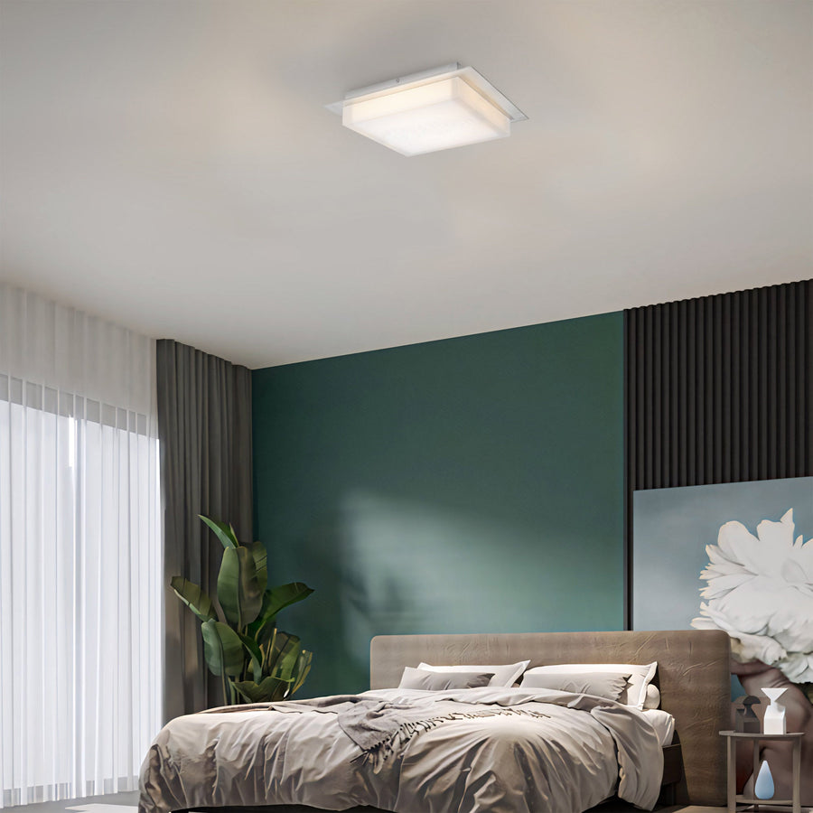 Foursquare Flush Mount