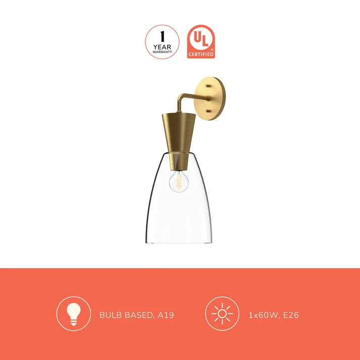 Arlo 7-in Wall Light