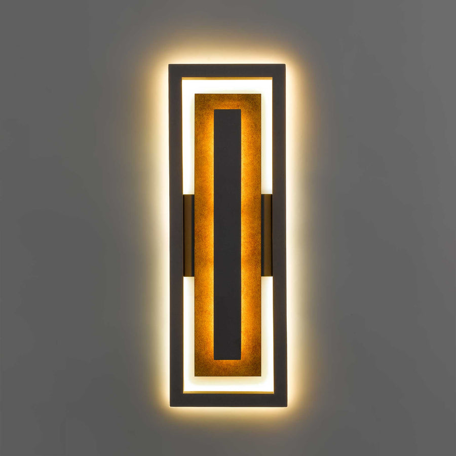 Panels Outdoor Wall Sconce