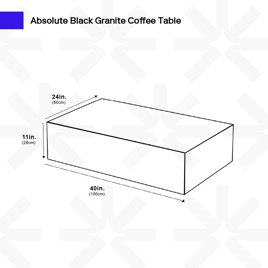 Black Granite Table