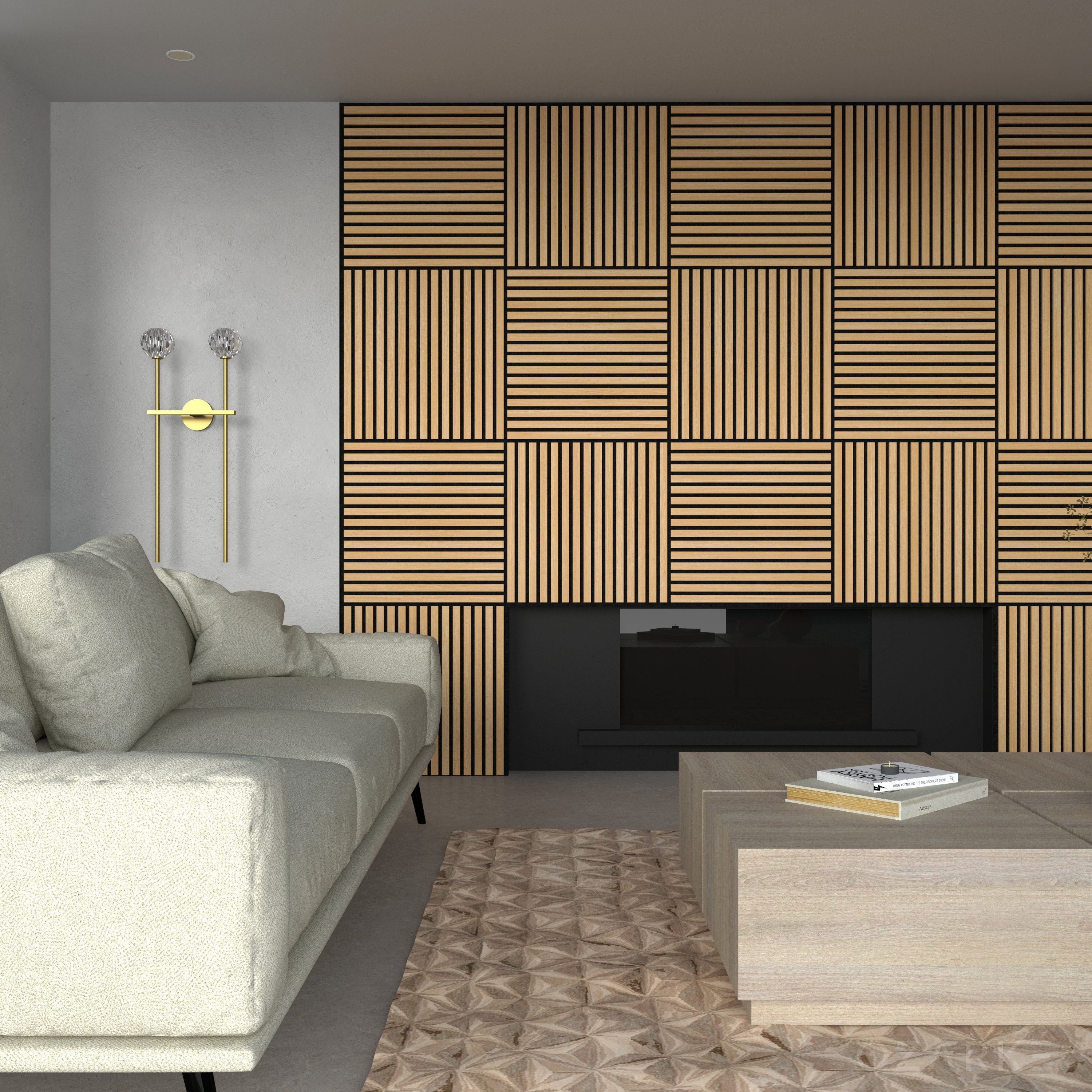 Acoustic Panel Tiles for Walls | Ozarké