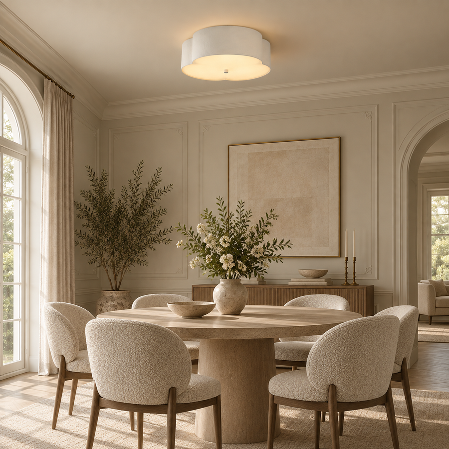 Adella 14-in Flush Mount