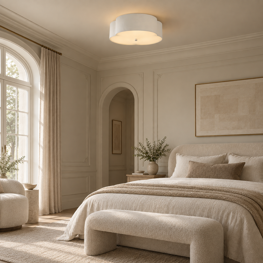 Adella 14-in Flush Mount