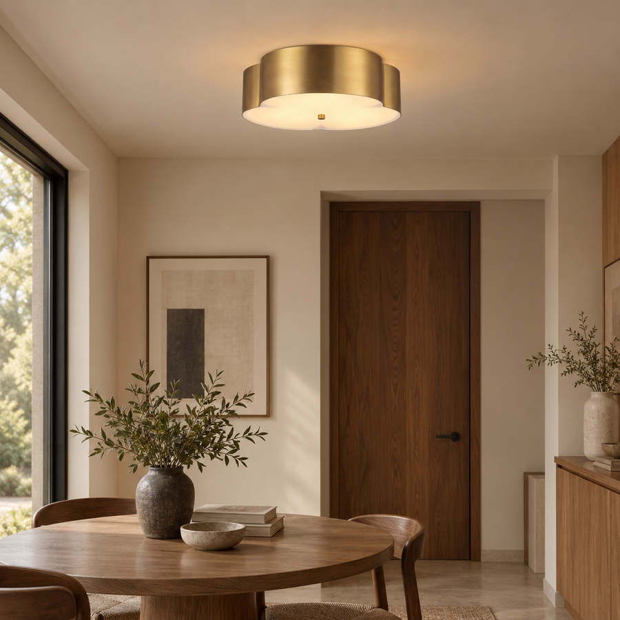 Adella 14-in Flush Mount