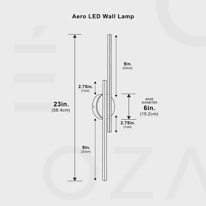 Aero LED Wall Lamp (Open Box)