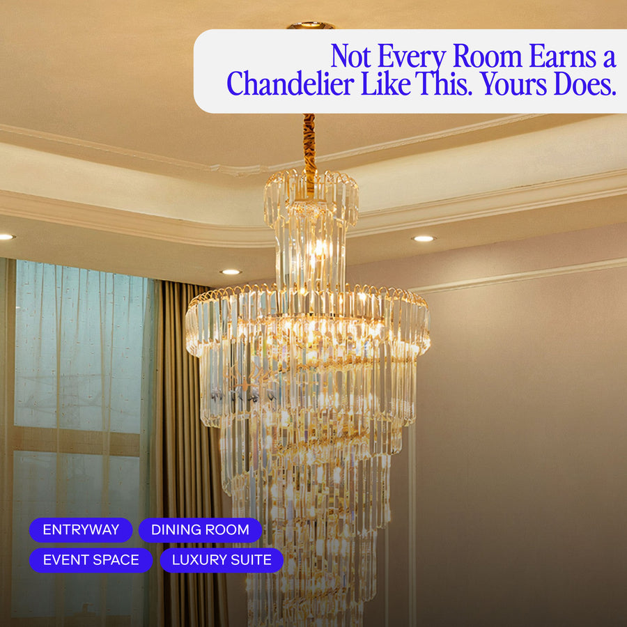 Alluring Crystal Chandelier