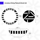 Amadeus Dining Plates & Bowls Set