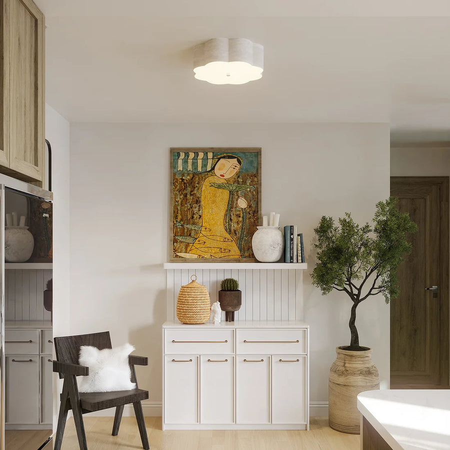 Blossom 14-in Flush Mount