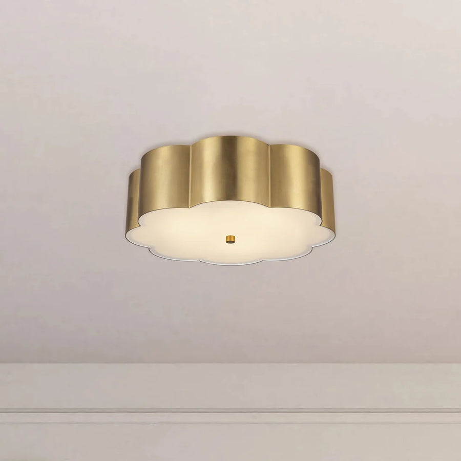 Blossom 14-in Flush Mount