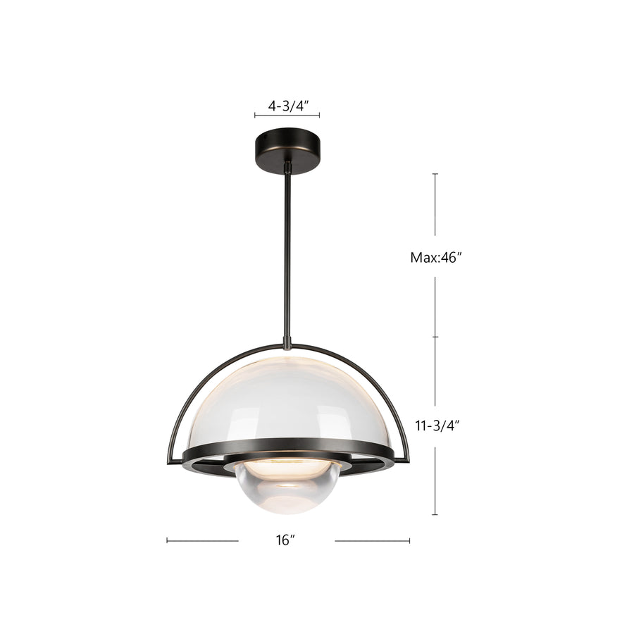 Bowery 16in Pendant