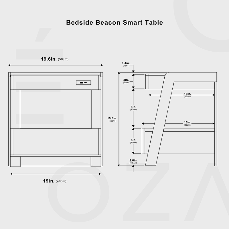 Bedside Beacon Smart Table