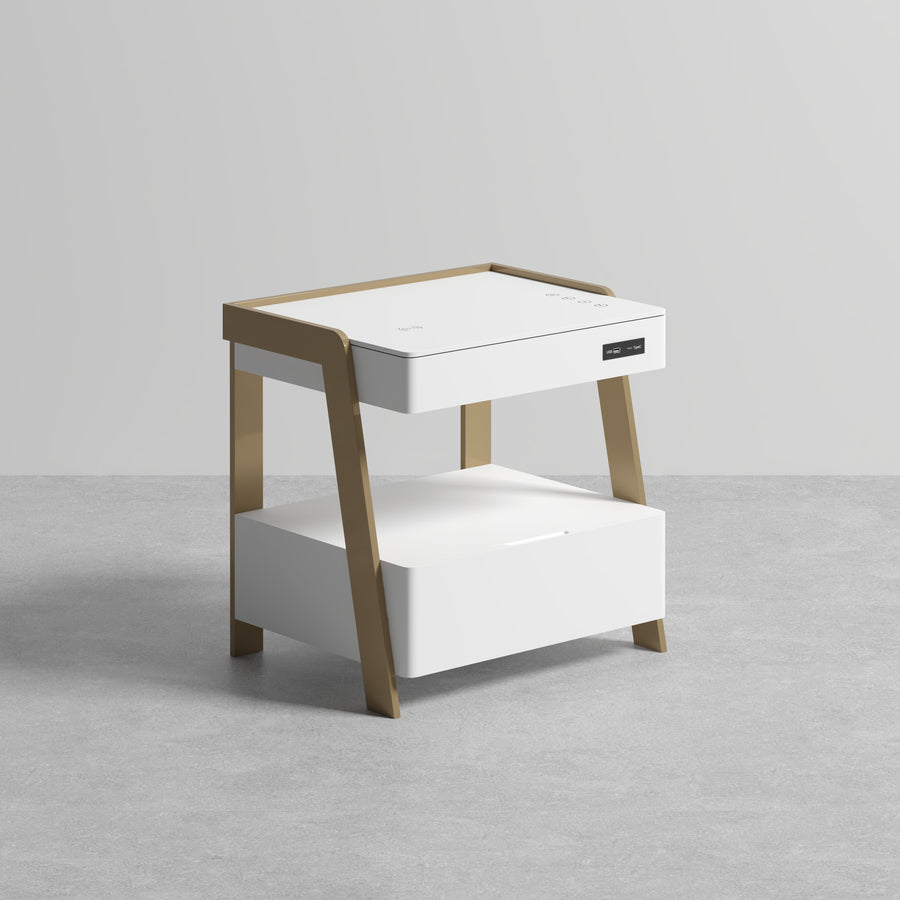 Table intelligente de balise de chevet 
