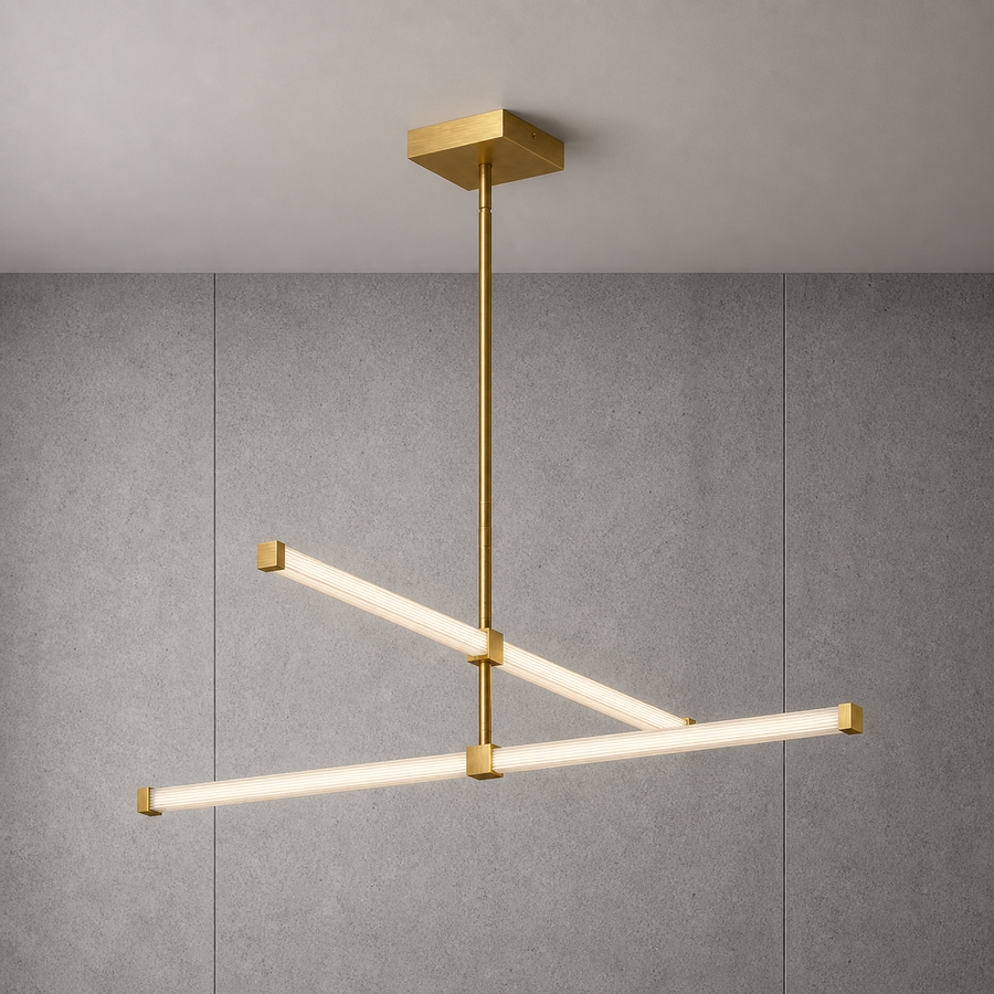 Blade 32-in Chandelier