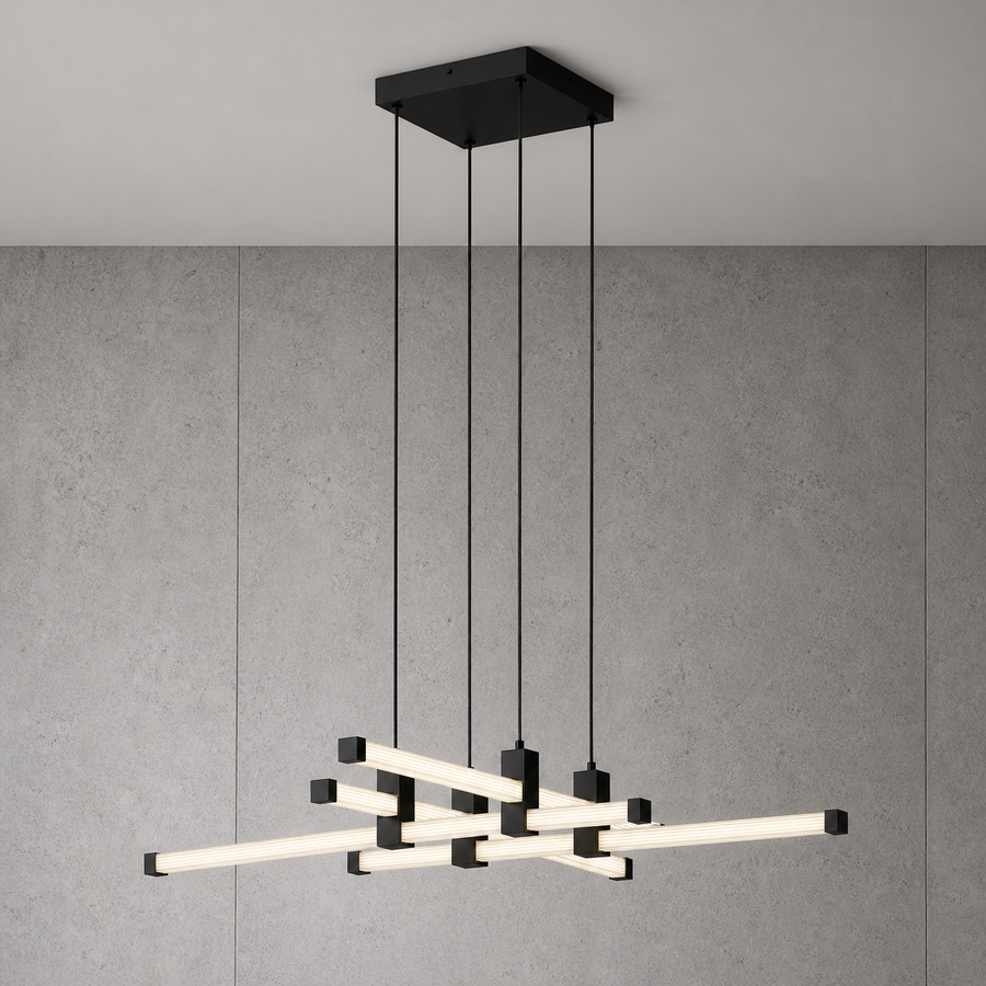 Blade 34-in Chandelier