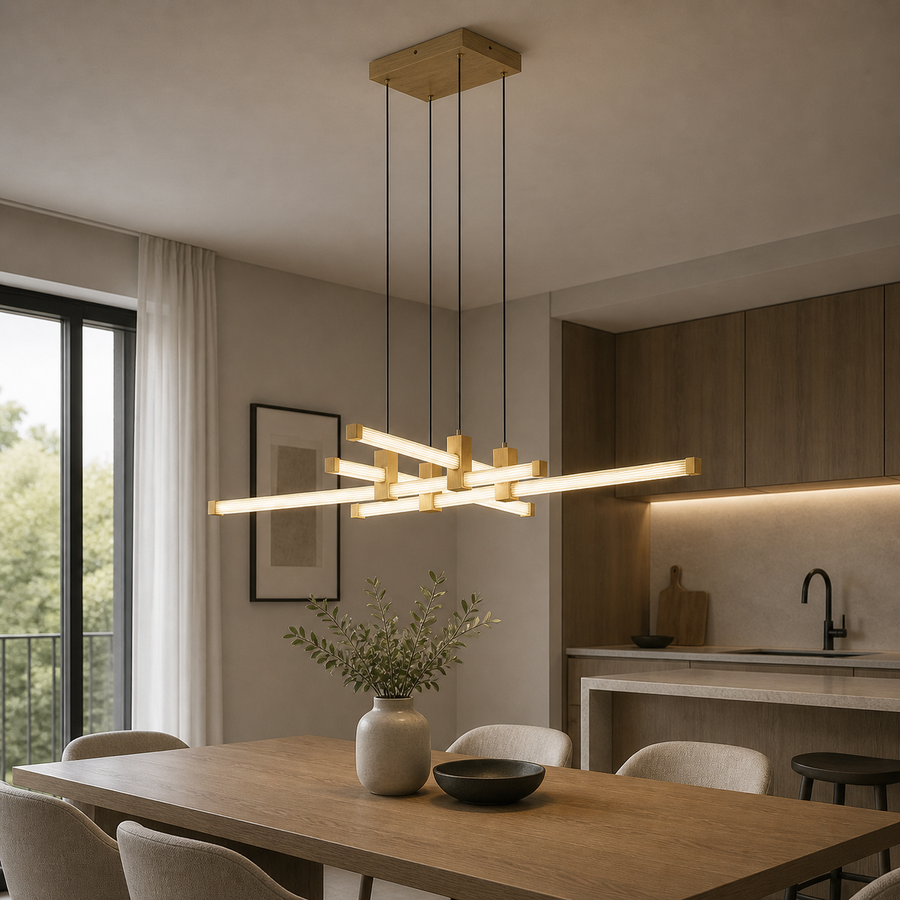 Blade 34-in Chandelier