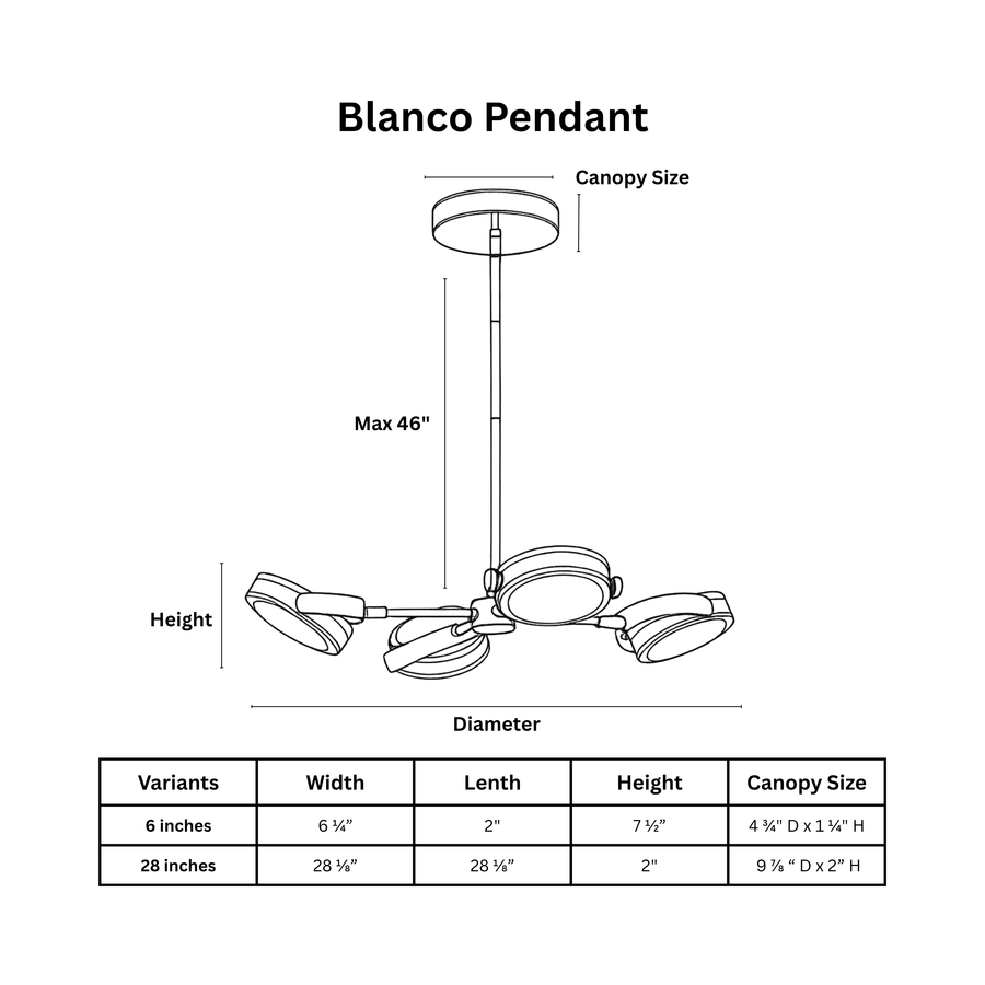Blanco Pendant