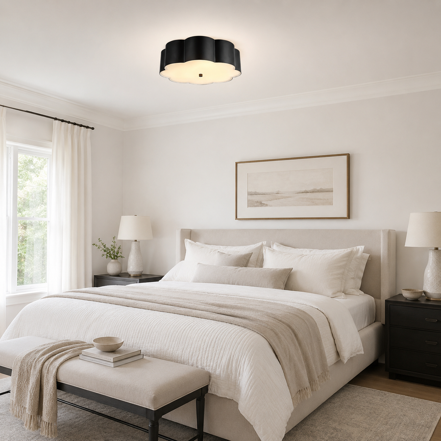 Blossom 14-in Flush Mount
