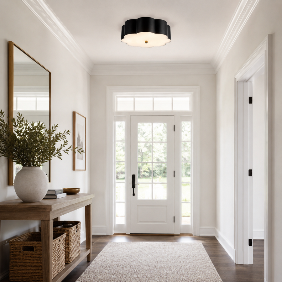 Blossom 14-in Flush Mount