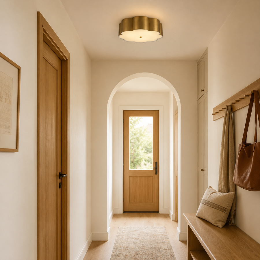 Blossom 14-in Flush Mount