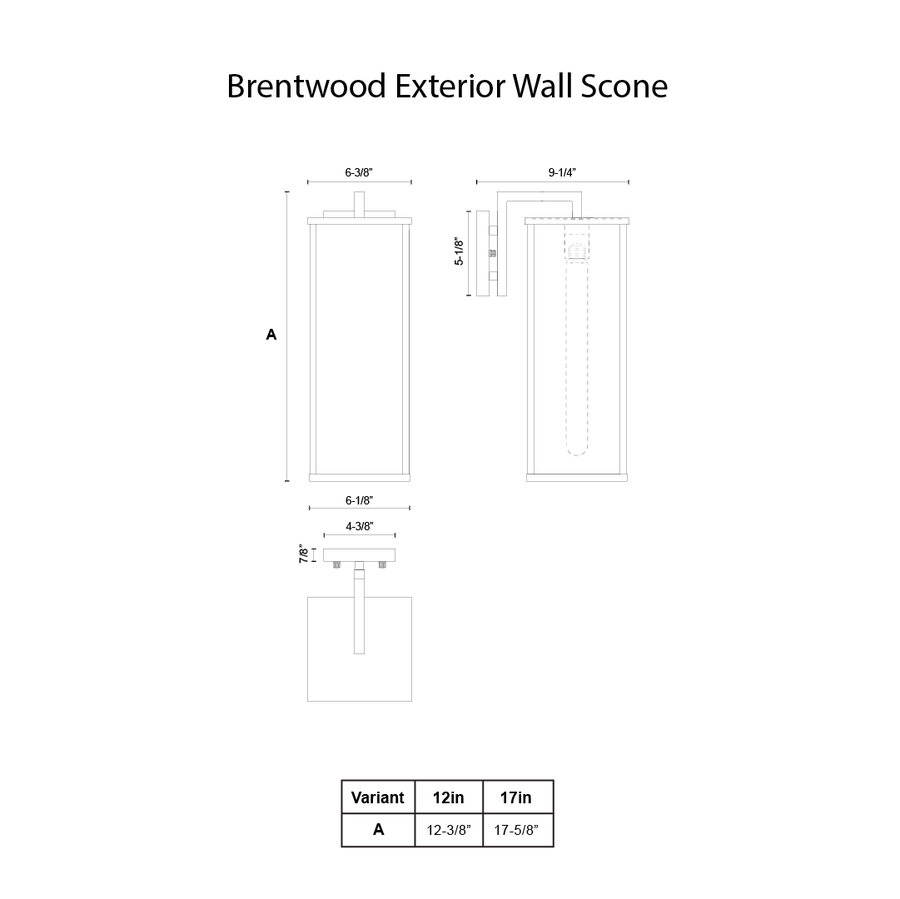 Brentwood Wall Sconce