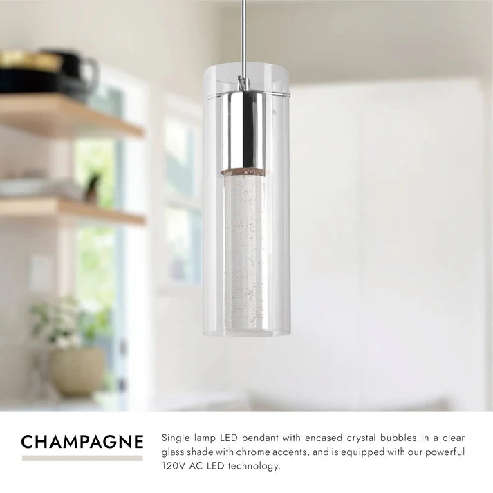 Champagne 4in Pendant