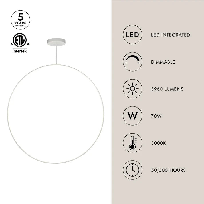Cirque 60in Pendant