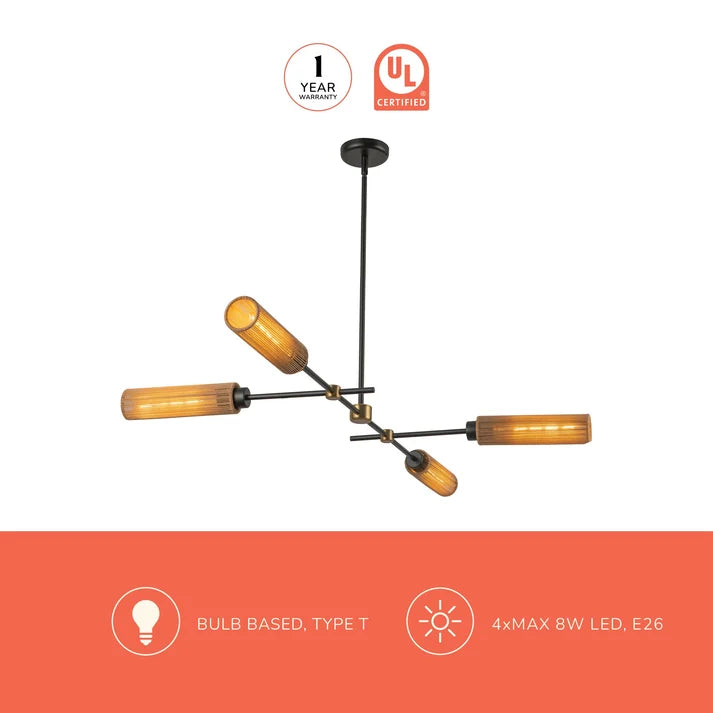 Colby 52-in Linear Pendant