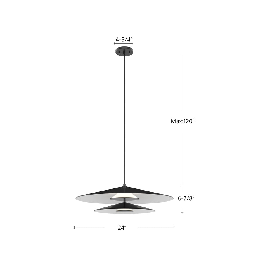Cruz 34W Pendant