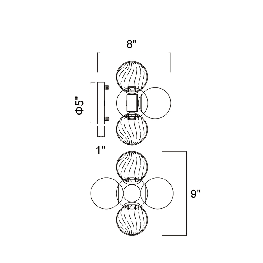 Pallocino Wall Sconce