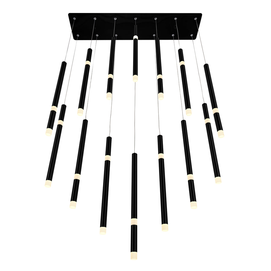 Flute LED Chandelier