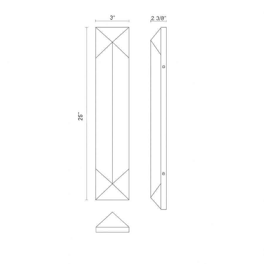 Caesar 25-in Vanity Light